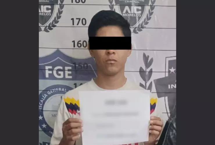 José Luis “N”, acusado de feminicidio en contra de Paulina “N” en Morelos.