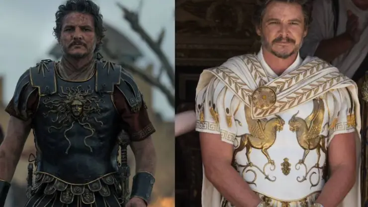 Pedro Pascal se transforma para Gladiator II