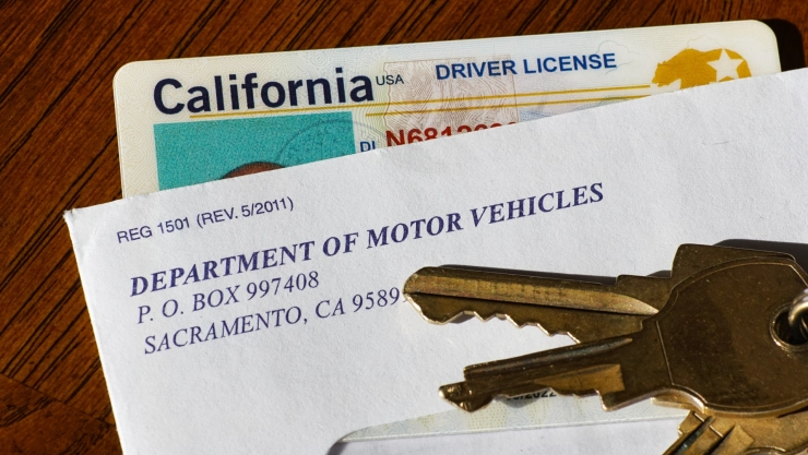 Licencia de conducir del estado de California