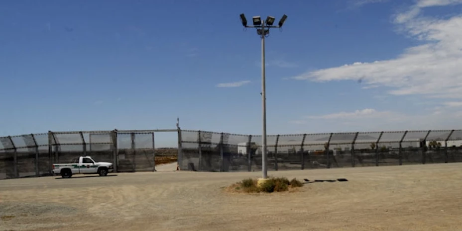 Muro en la frontera México-EU