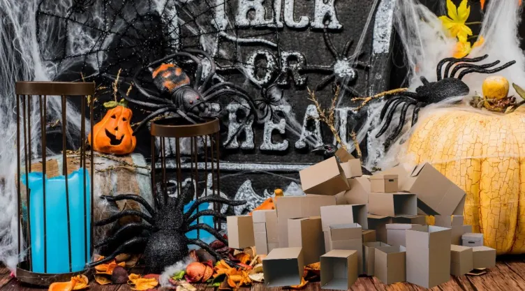 No tires las cajas de cartón: 5 ideas para crear decoraciones de Halloween fáciles, originales y económicas