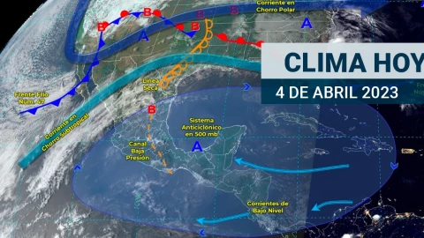Clima México hoy 4 de abril Ola de calor estará presente en la mayor parte del país hoy 4 de abril.