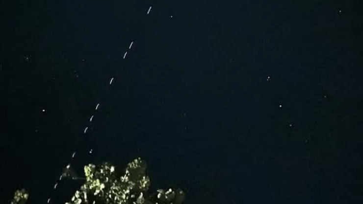 Luces en el cielo