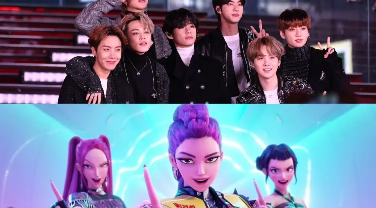 BTS y HUNTR/X