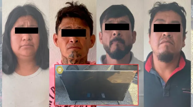 Asalto en Iztapalapa: Irrumpen en casa, amagan a familia y roban pantalla