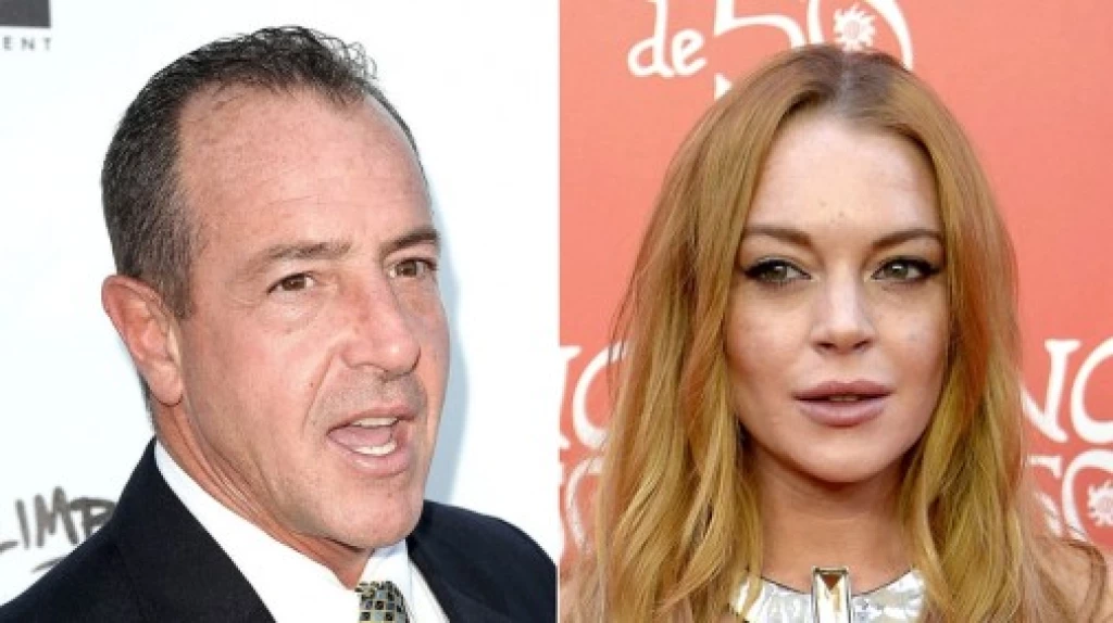 Michael Lohan con su hija Lindsay Lohan Foto Especial