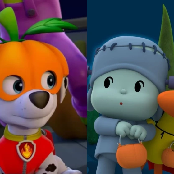 4-capítulos-Paw-Patrol-Pocoyó-Halloween-miedo-noche