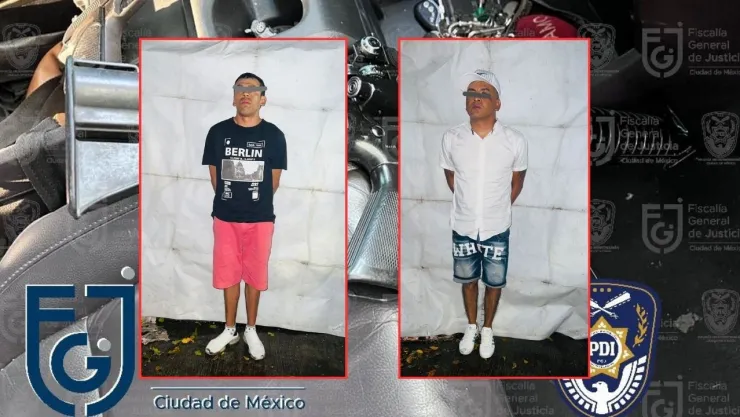 Golpe a extorsionadores de Tláhuac: Capturan a dos traficantes del “Güero Fresa”