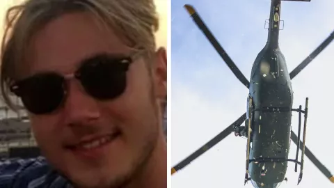 Un joven turista muere golpeado por helicóptero al tomarse una selfie en Grecia