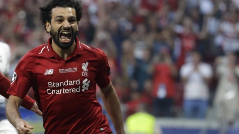 Gracias a un penal de Mohamed Salah, el equipo ahora presume su sexta corona continental en la Liga de Campeones. Imagen: AP