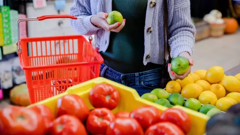Frutas y verduras en promoción en Soriana