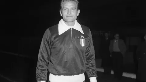 Giampiero Boniperti en la Juventus