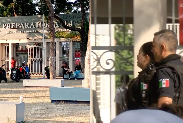 Presunta amenaza de agresión armada hacia estudiantes en Preparatoria 4 de la UdeG provoca refuerzo de seguridad