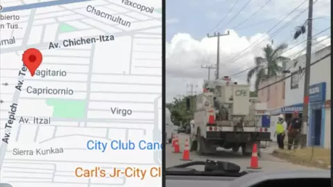 ¿Sin electricidad? Reportan corte de luz en algunas colonias de Cancún HOY, jueves 14 de mayo