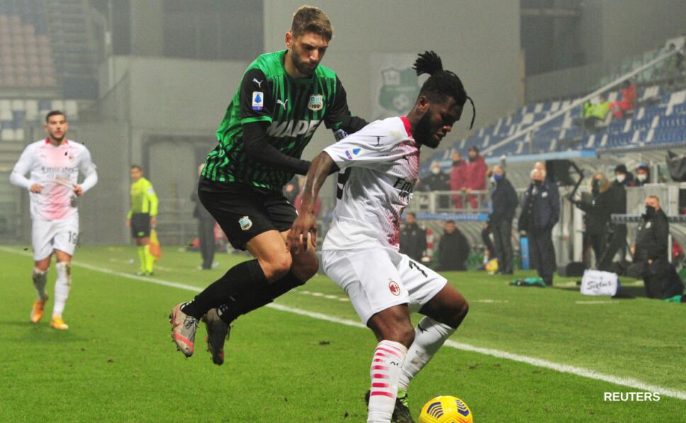 Sassuolo vs Milan