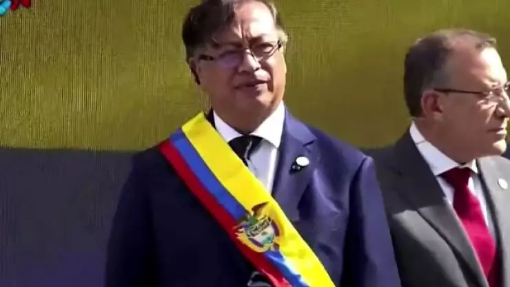 Gustavo Petro rinde protesta a la presidencia de Colombia
