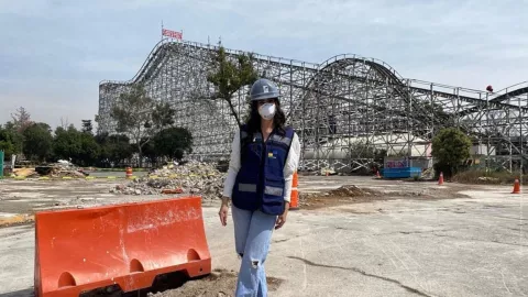 Curiosidades de la Montaña Rusa de la Feria de Chapultepec.