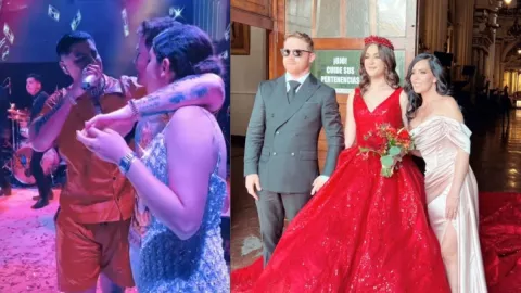 grupo firme en los xv de la hija del canelo