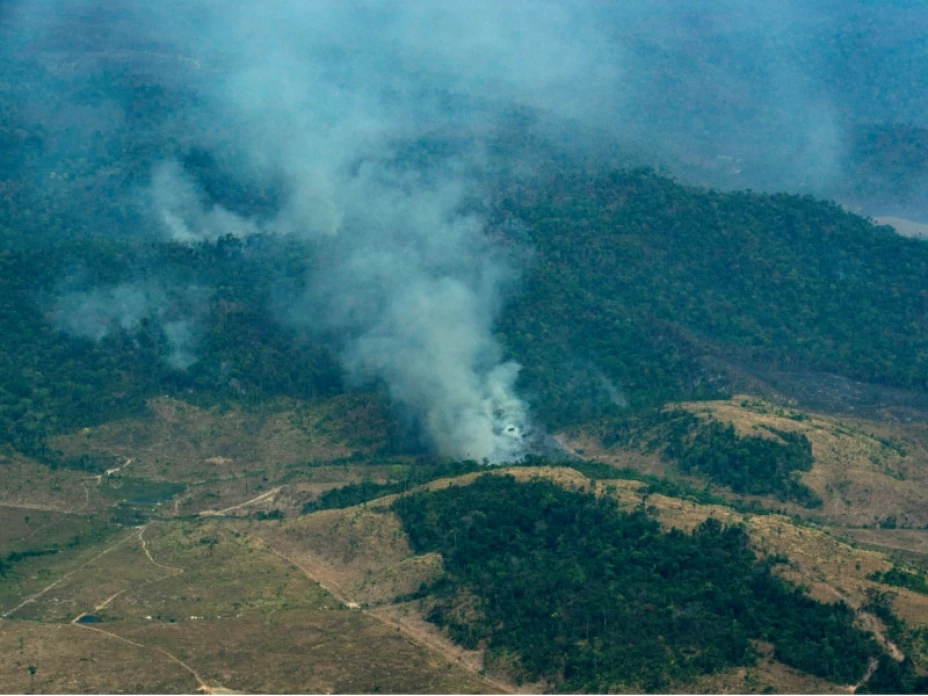 Incendios en Amazonía.