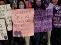 Mujeres se manifiestan de forma pacífica este 25N