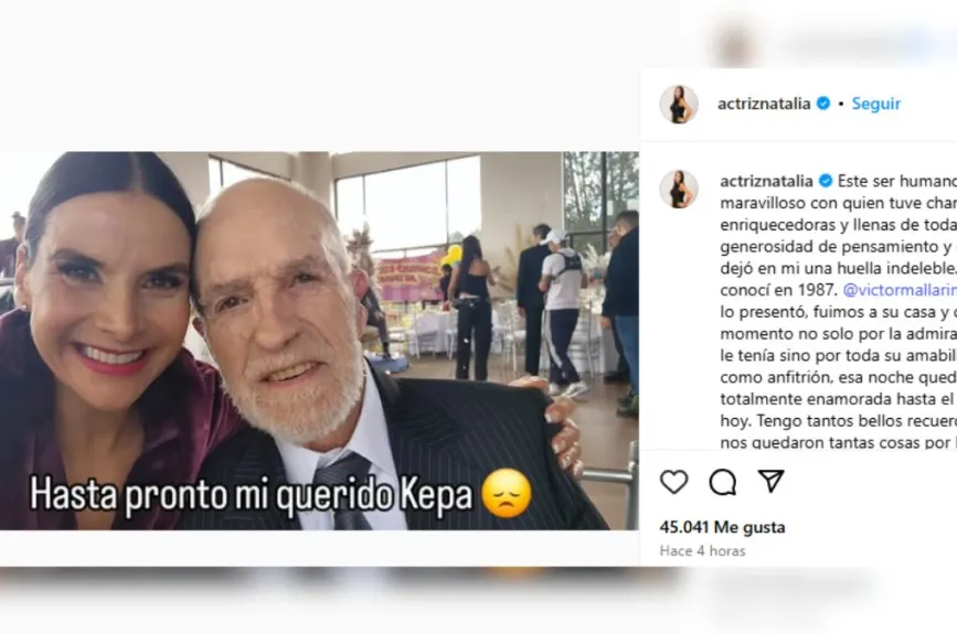 Actores de Yo soy Betty, la fea, se despidieron de Kepa Amuchastegui, quien interpretó a Don Roberto