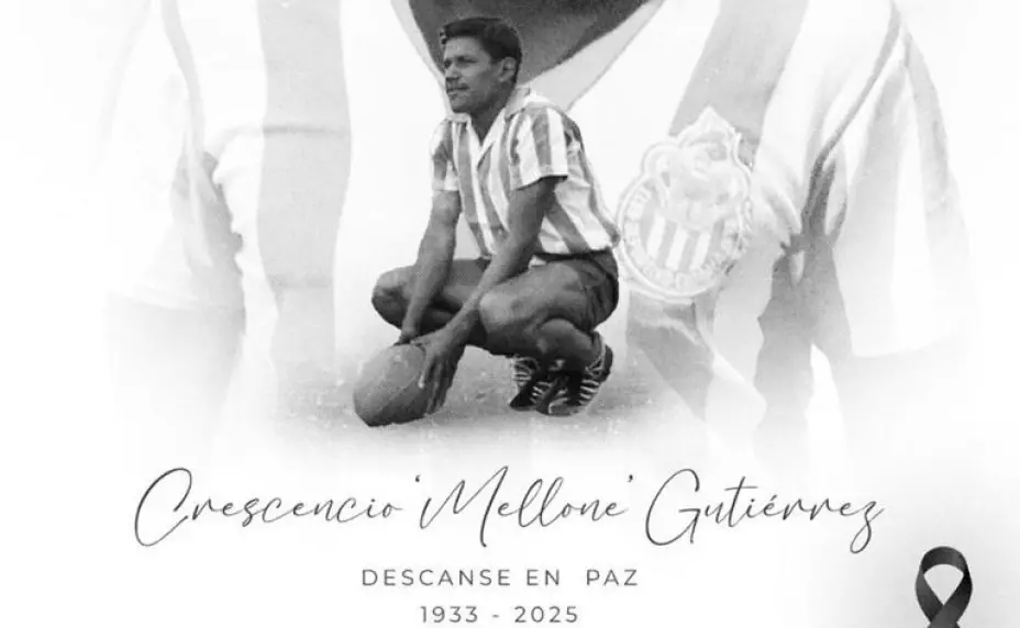 Muere Crescencio “Mellone” Gutiérrez, leyenda del Campeonísimo de Chivas; ¿de qué falleció?