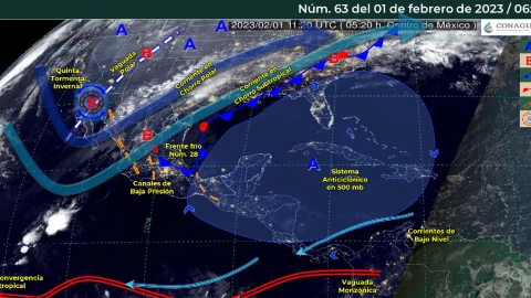 Pronóstico del clima hoy 1 de febrero en Quintana Roo y Campeche