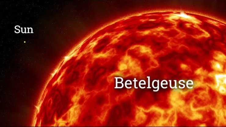 La estrella Betelgeuse será eclipsada por un asteroide en los próximos días.
