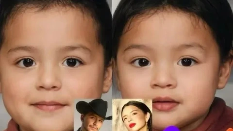 La IA revela que como serían los HIJOS de Ángela Aguilar y Christian Nodal