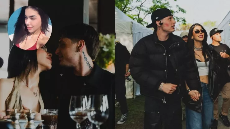 ¡No dejó nada a la imaginación! La ardiente fotografía que Peso Pluma compartió de Kenia Os