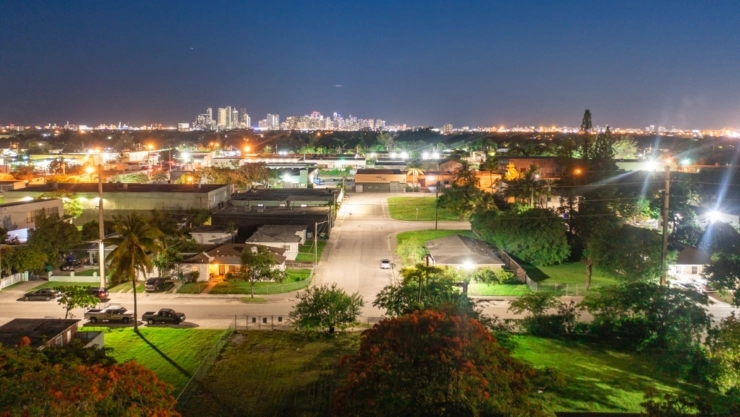 viste desde arriba de little river, miami