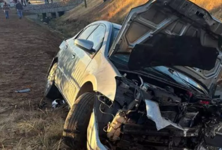 Volcadura en Cuauhtémoc