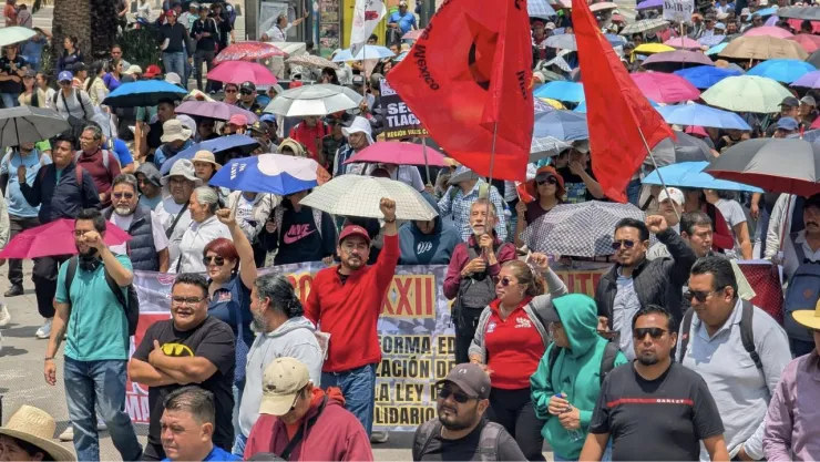 ¿A qué hora inicia la megamarcha de la CNTE en CDMX hoy 1 de junio 2026?