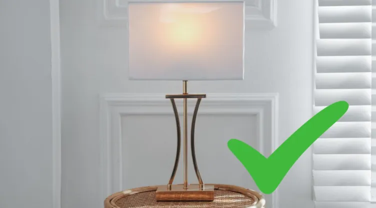 En qué parte de tu casa debes colocar una lámpara de mesa para que se vea más elegante y moderna
