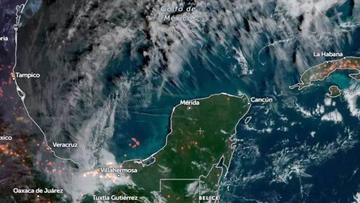 Clima 21 de enero: Probabilidad de lluvias y chubascos en Quintana Roo