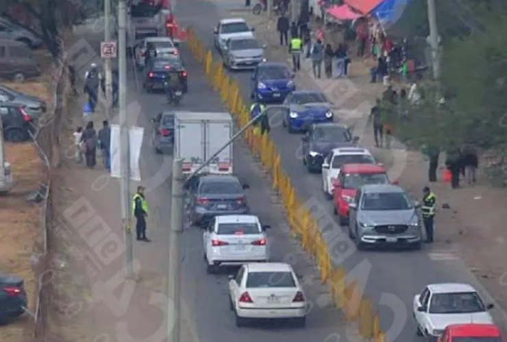 Tráfico pesado en bulevares de León hoy