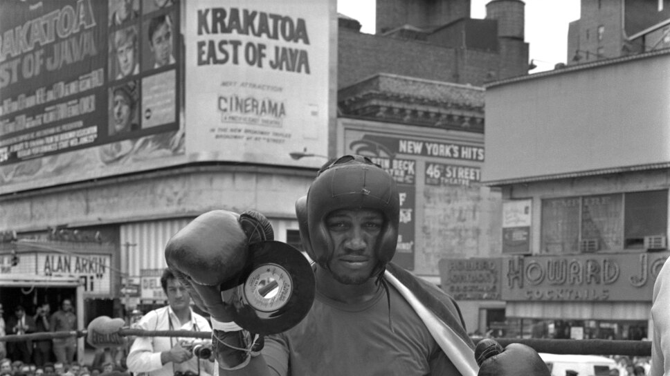 Joe Frazier Sparring Session