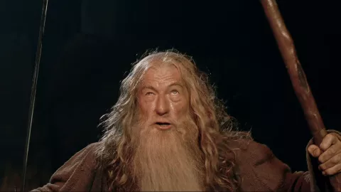 Gandalf en ‘El señor de los Anillos: Las dos torres’