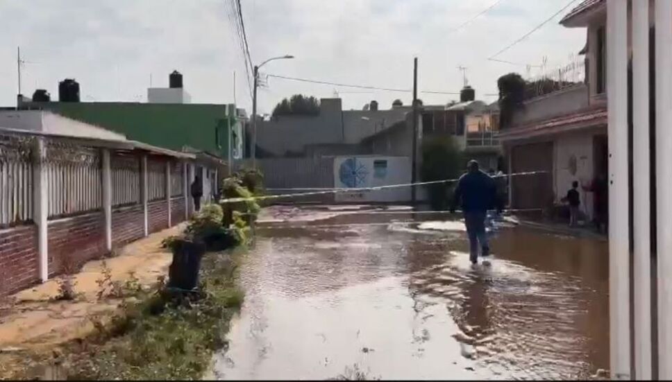 ecatepec inundación fuga