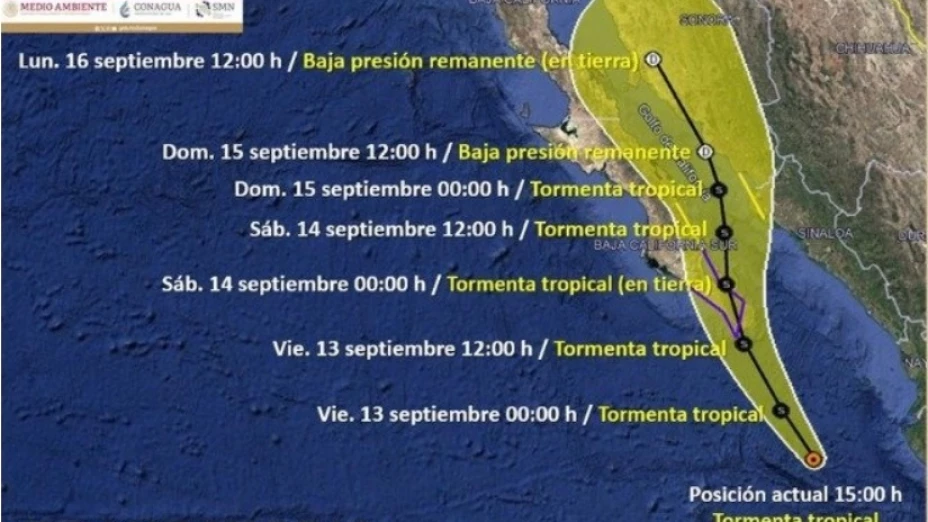 tormenta tropical ileana