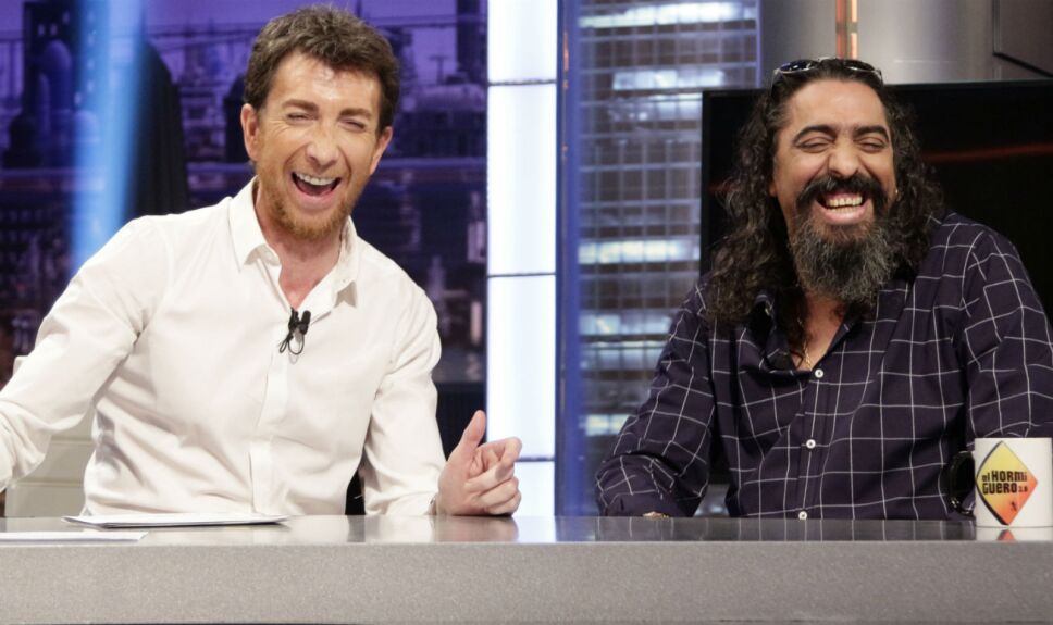 Diego El Cigala con Pablo Motos en El Hormiguero