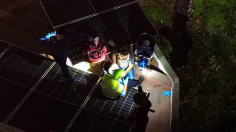 Persona electrocutada en colonia Bugambilias Querétaro