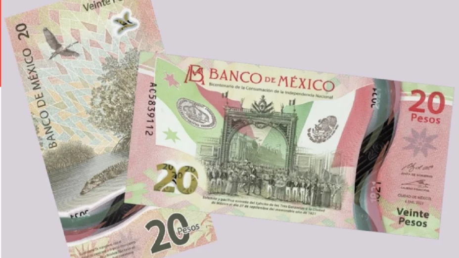 saldrán de circulaicón billetes de 20 pesos