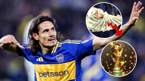 El campeón del mundo que tendrá un sueldo más bajo que el de Cavani en Argentina
