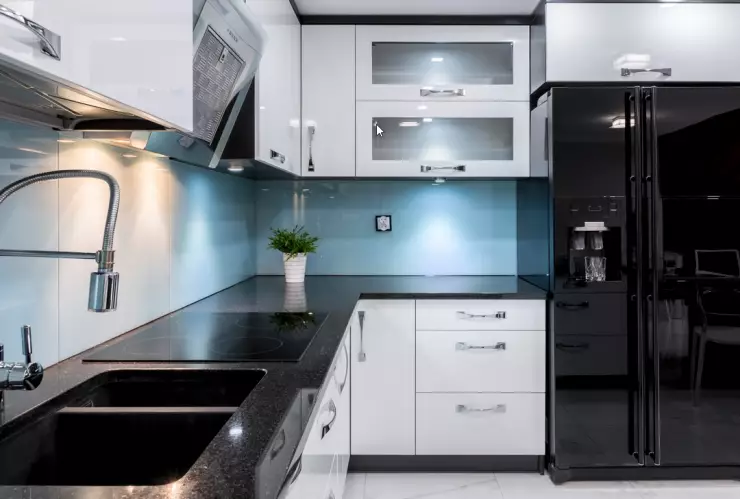 Walmart ofrece en descuento un elegante refrigerador color negro