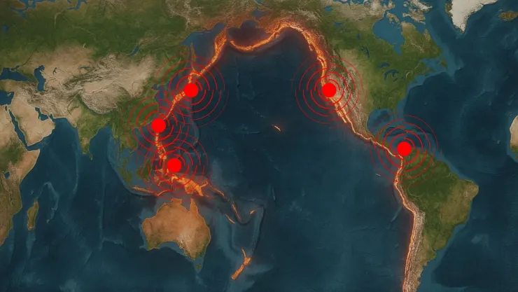 Sismos en el Cinturón de Fuego