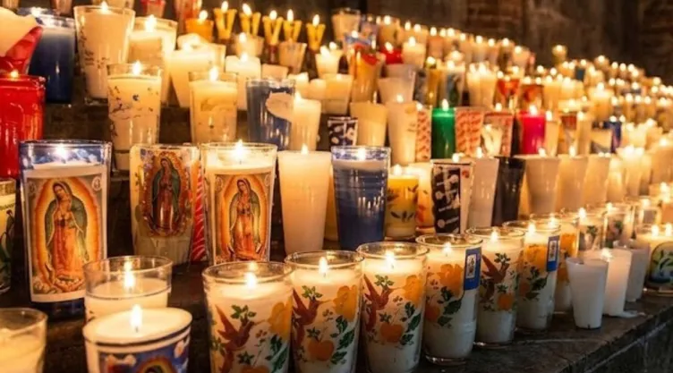 Veladoras Basílica de Guadalupe