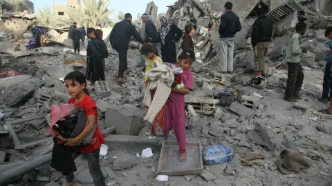 guerra-israel-hamás-residentes-gaza-escasez-alimentos-combustible-medicinas-suministros-medicos