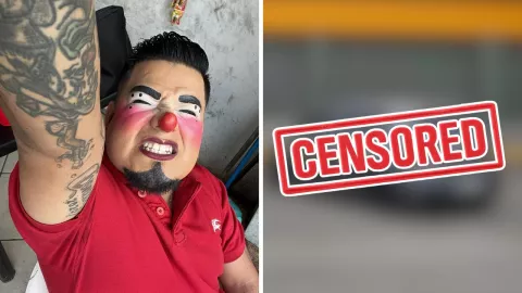 Así habría sido hallado el cuerpo del payaso Tuntun Piernas Locas en calles de Veracruz
