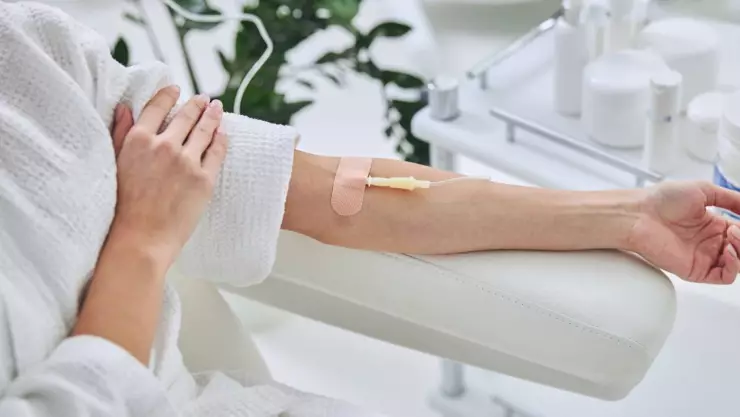 sueroterapia o sueros vitaminados